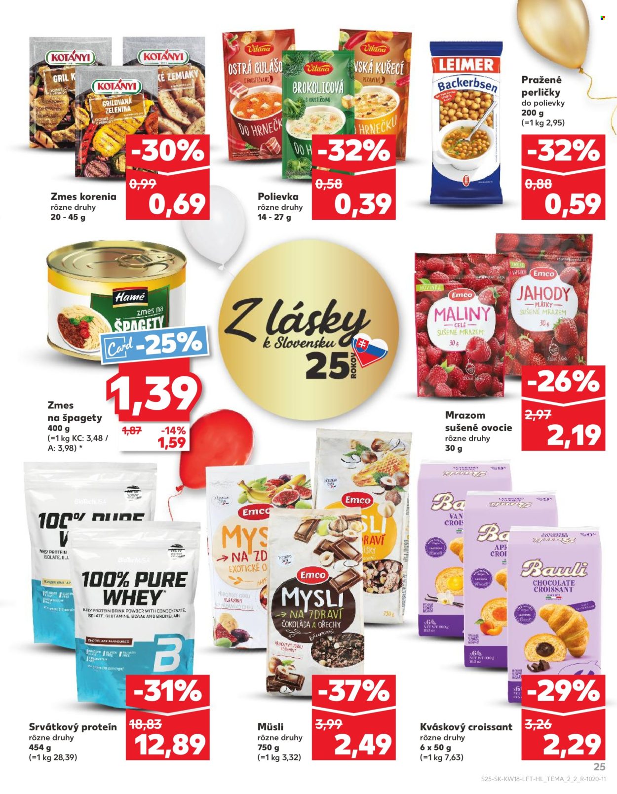 Leták Kaufland - 30.4.2025 - 6.5.2025. Strana 25