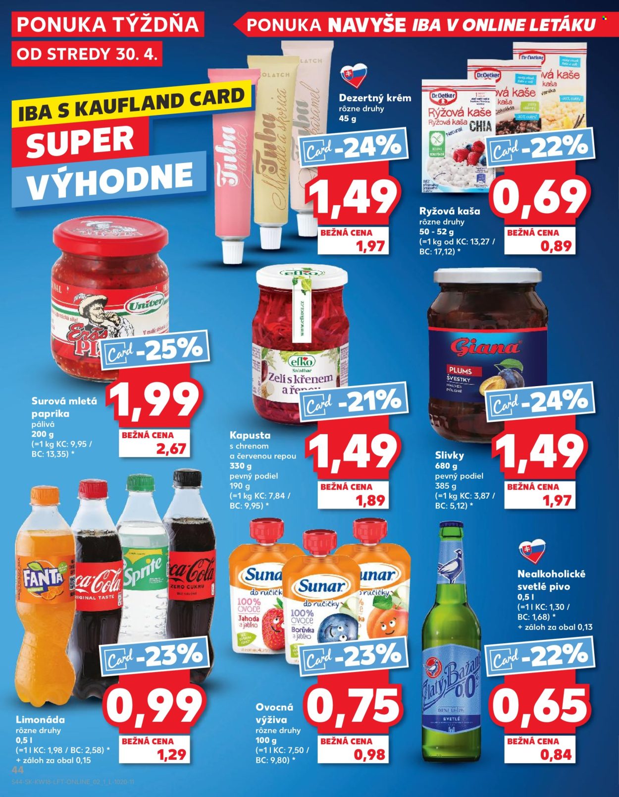 Leták Kaufland - 30.4.2025 - 6.5.2025. Strana 44