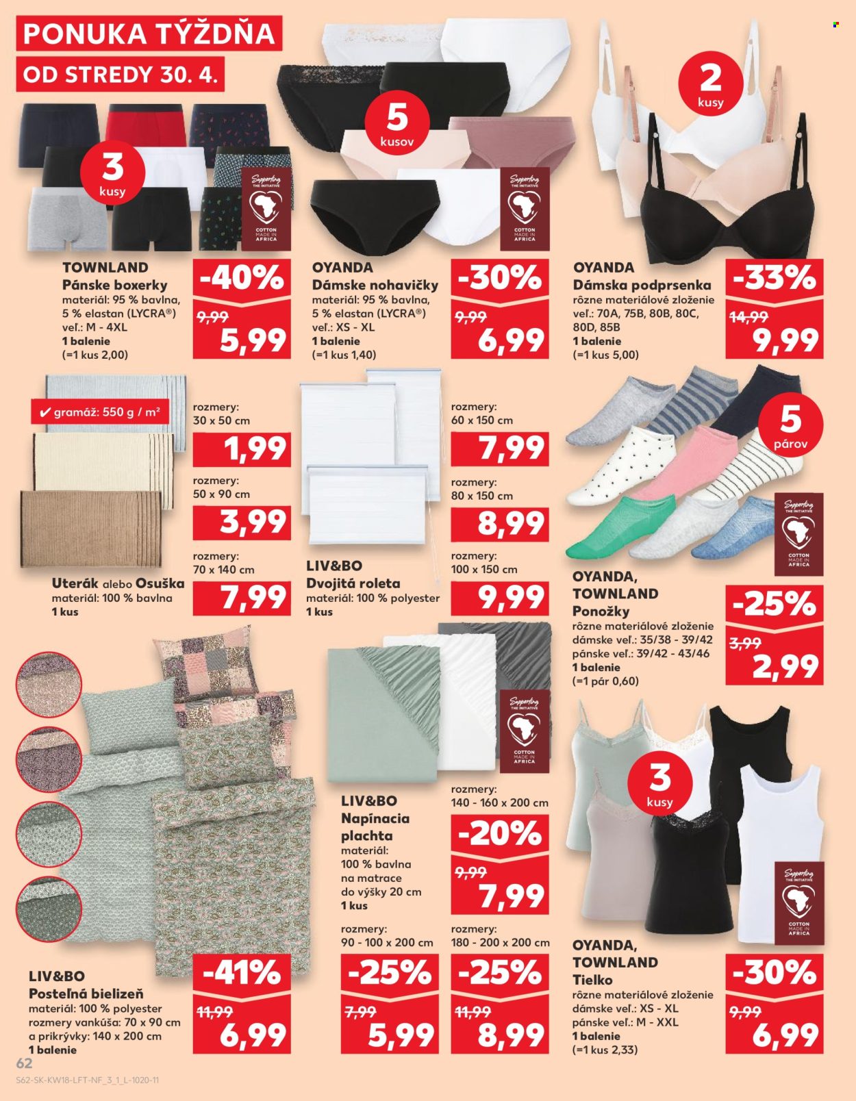 Leták Kaufland - 30.4.2025 - 6.5.2025. Strana 62