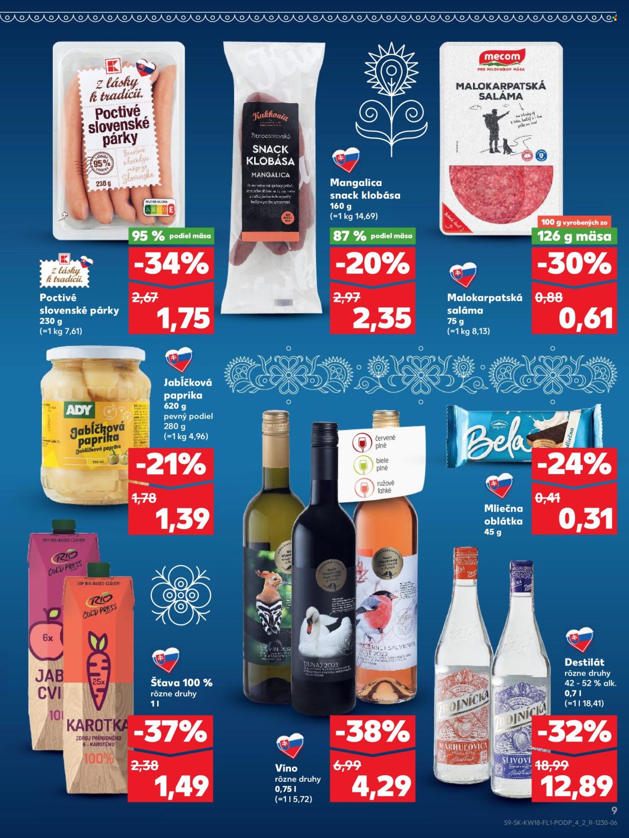 Leták Kaufland - 30.4.2025 - 6.5.2025. Strana 9