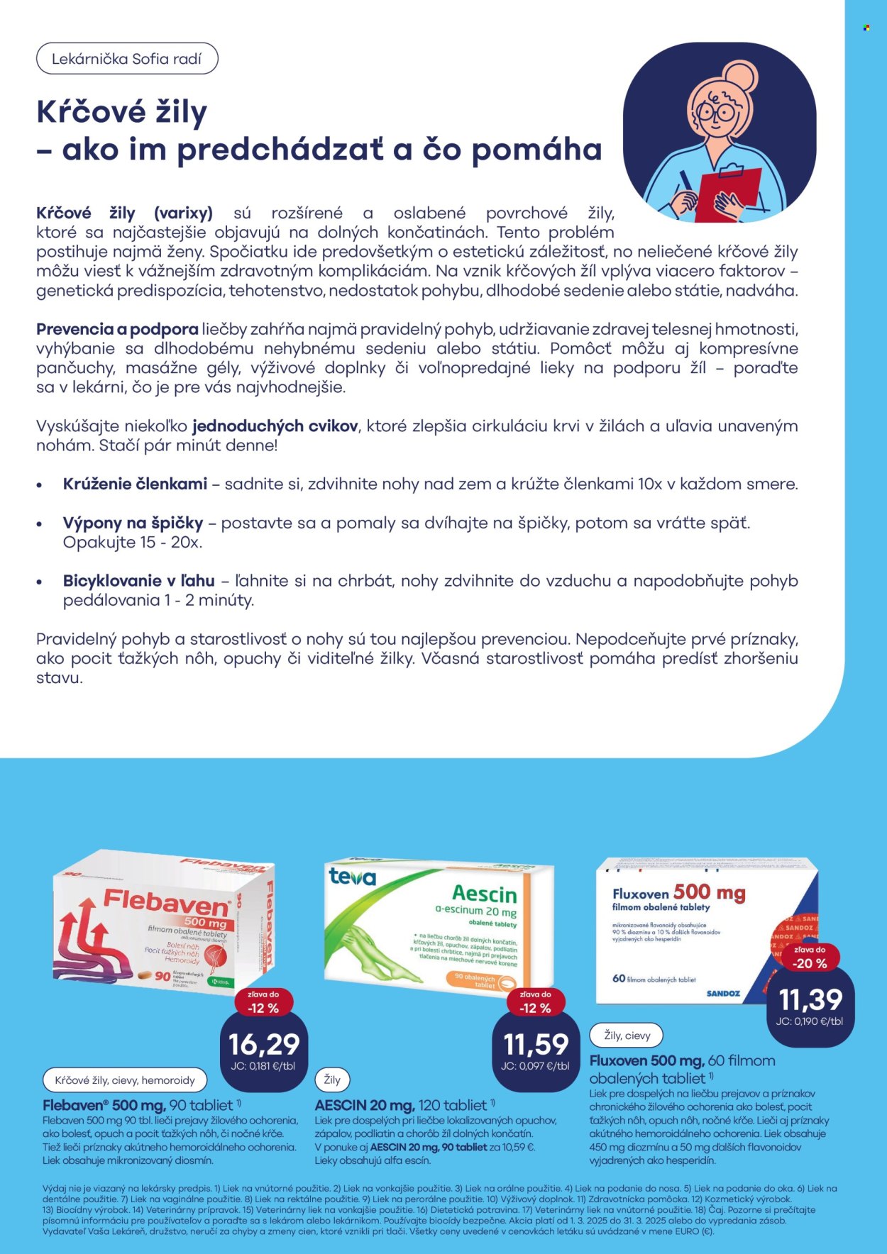 Leták Vaša lekáreň - 1.5.2025 - 31.5.2025. Strana 6