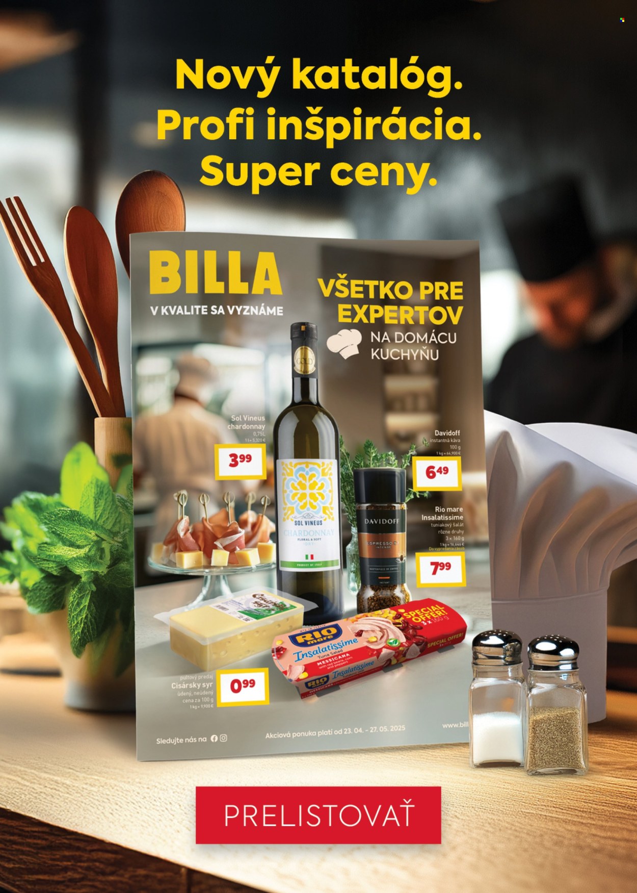 Leták Billa - 28.4.2025 - 13.5.2025. Strana 9