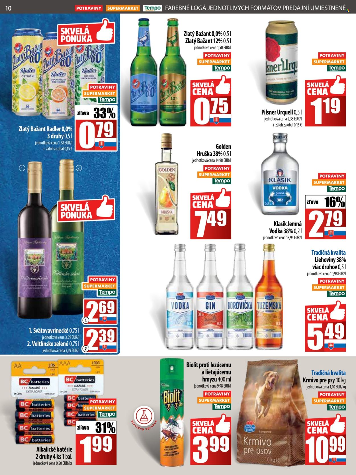 Leták COOP Jednota - 30.4.2025 - 7.5.2025. Strana 10