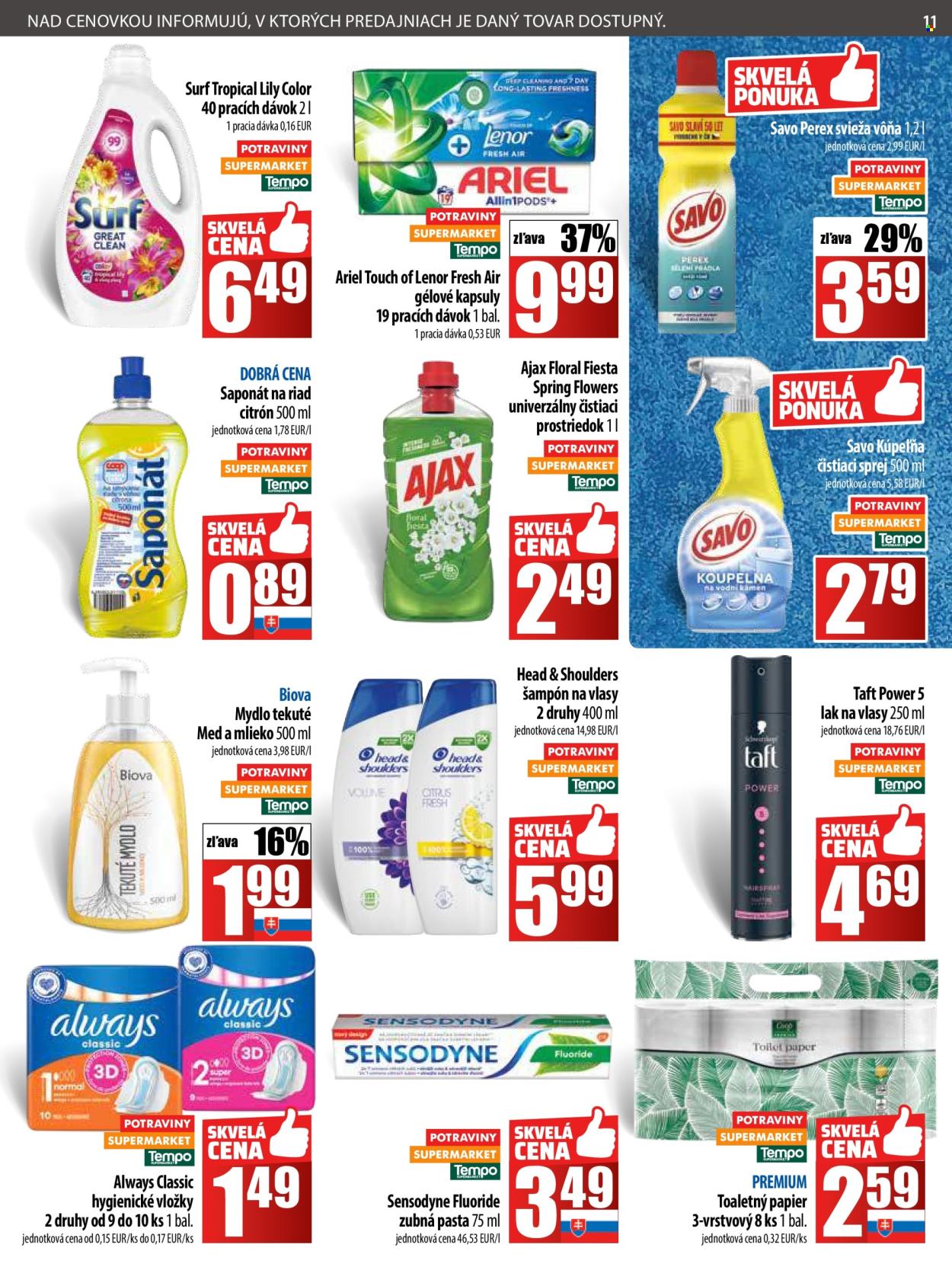 Leták COOP Jednota - 30.4.2025 - 7.5.2025. Strana 11