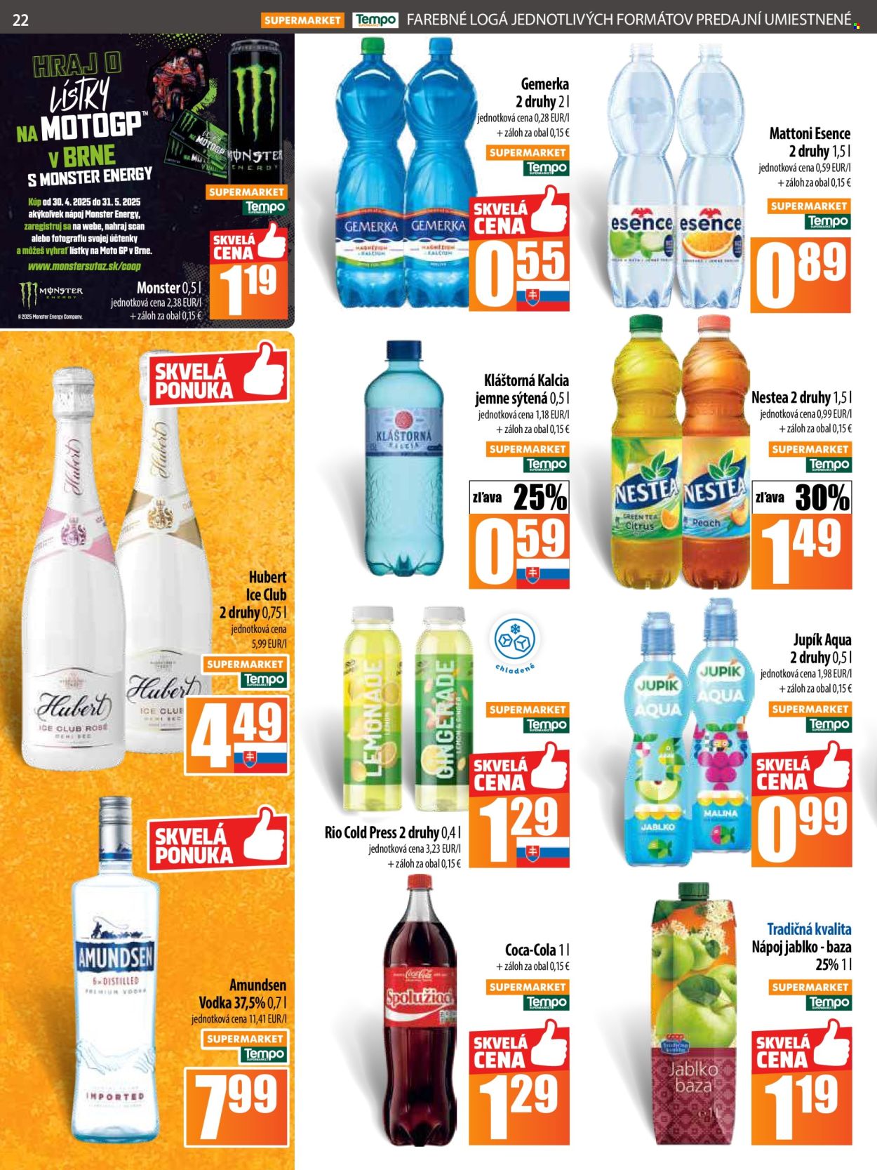 Leták COOP Jednota - 30.4.2025 - 7.5.2025. Strana 22