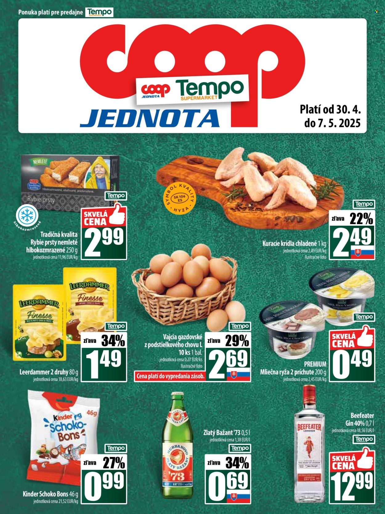 Leták COOP Jednota - 30.4.2025 - 7.5.2025. Strana 25
