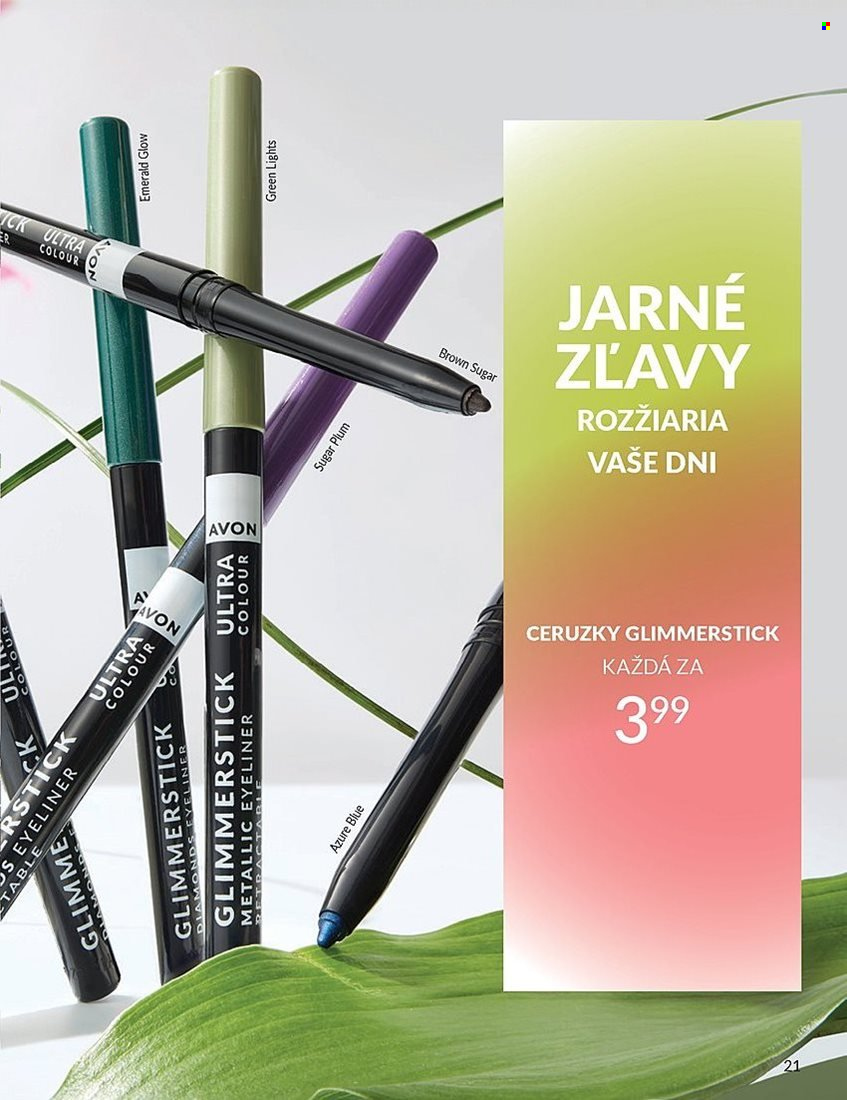 Leták Avon - 1.5.2025 - 31.5.2025. Strana 21