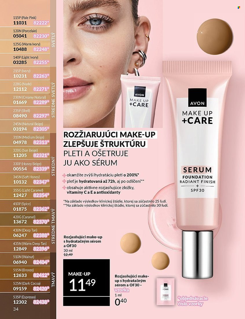 Leták Avon - 1.5.2025 - 31.5.2025. Strana 34