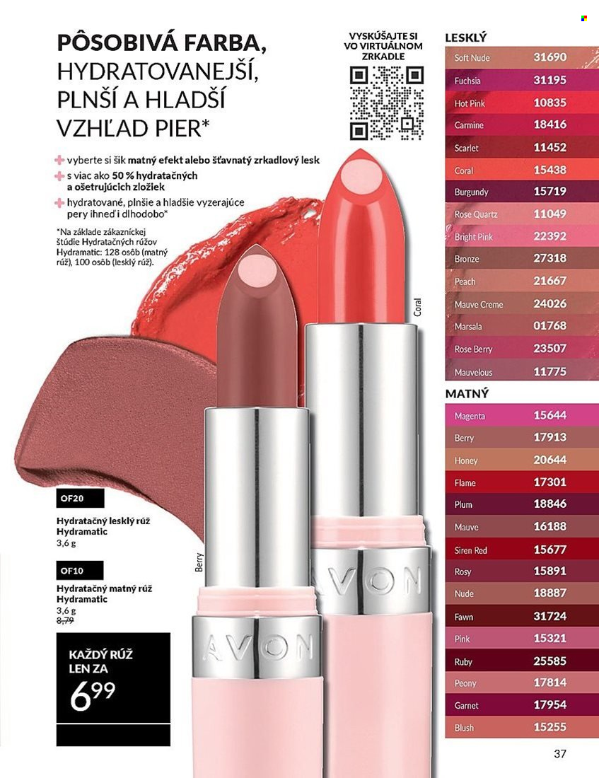 Leták Avon - 1.5.2025 - 31.5.2025. Strana 37