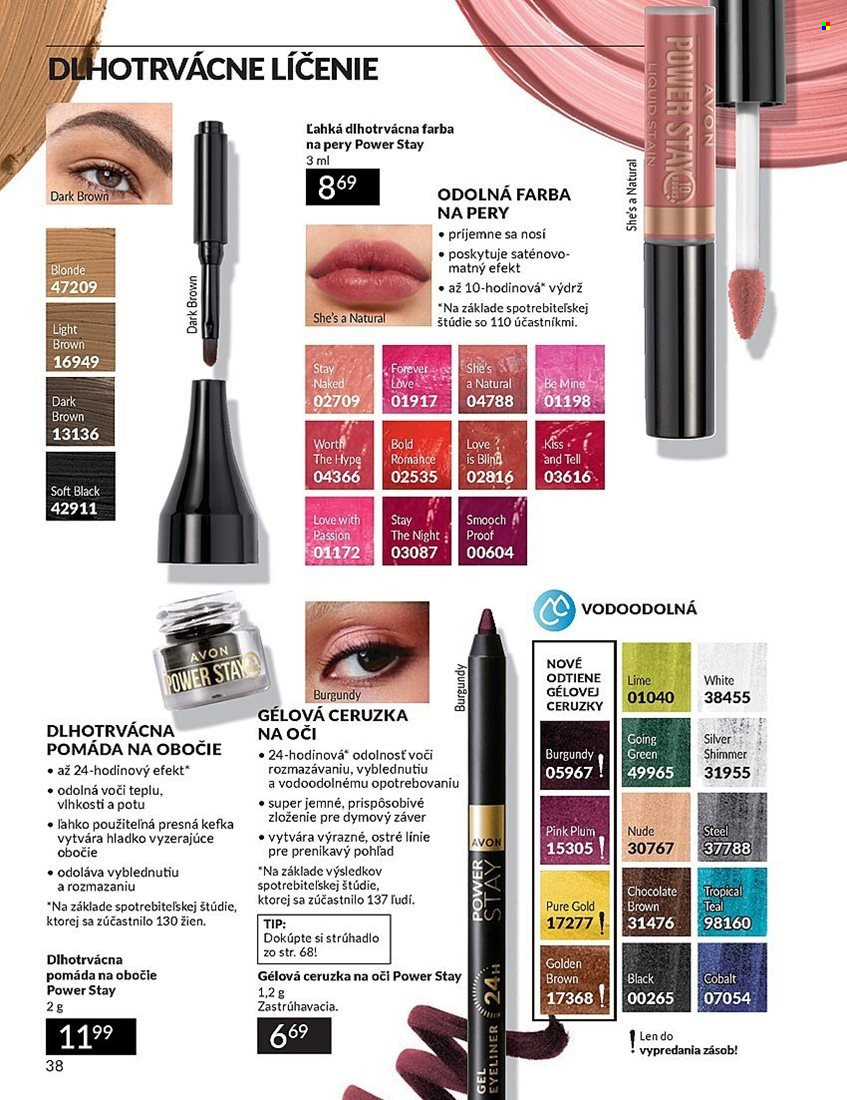 Leták Avon - 1.5.2025 - 31.5.2025. Strana 38