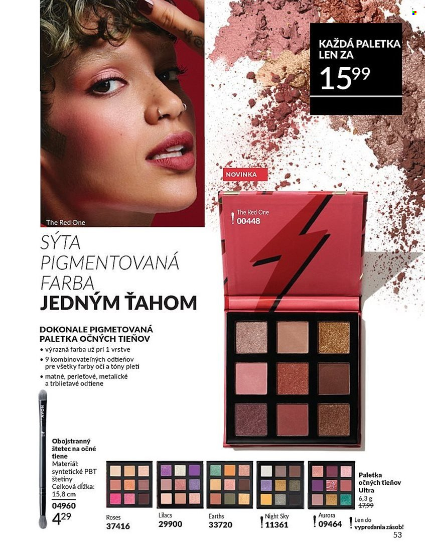 Leták Avon - 1.5.2025 - 31.5.2025. Strana 53