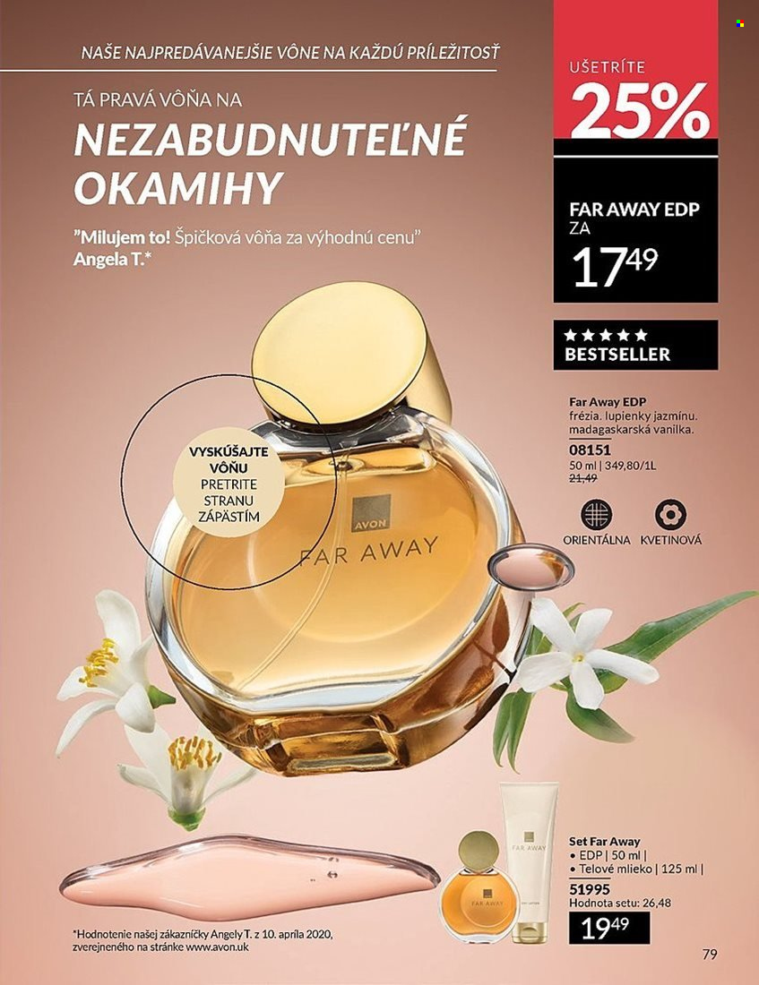 Leták Avon - 1.5.2025 - 31.5.2025. Strana 79