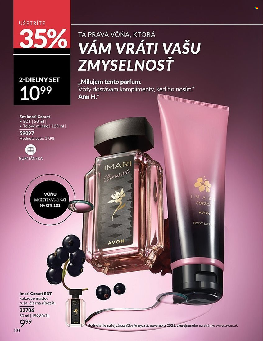 Leták Avon - 1.5.2025 - 31.5.2025. Strana 80