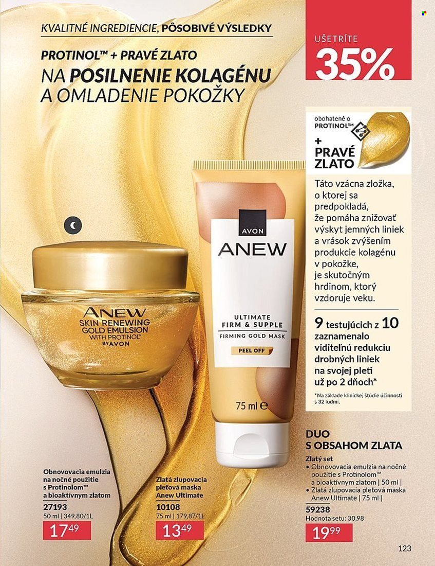 Leták Avon - 1.5.2025 - 31.5.2025. Strana 123
