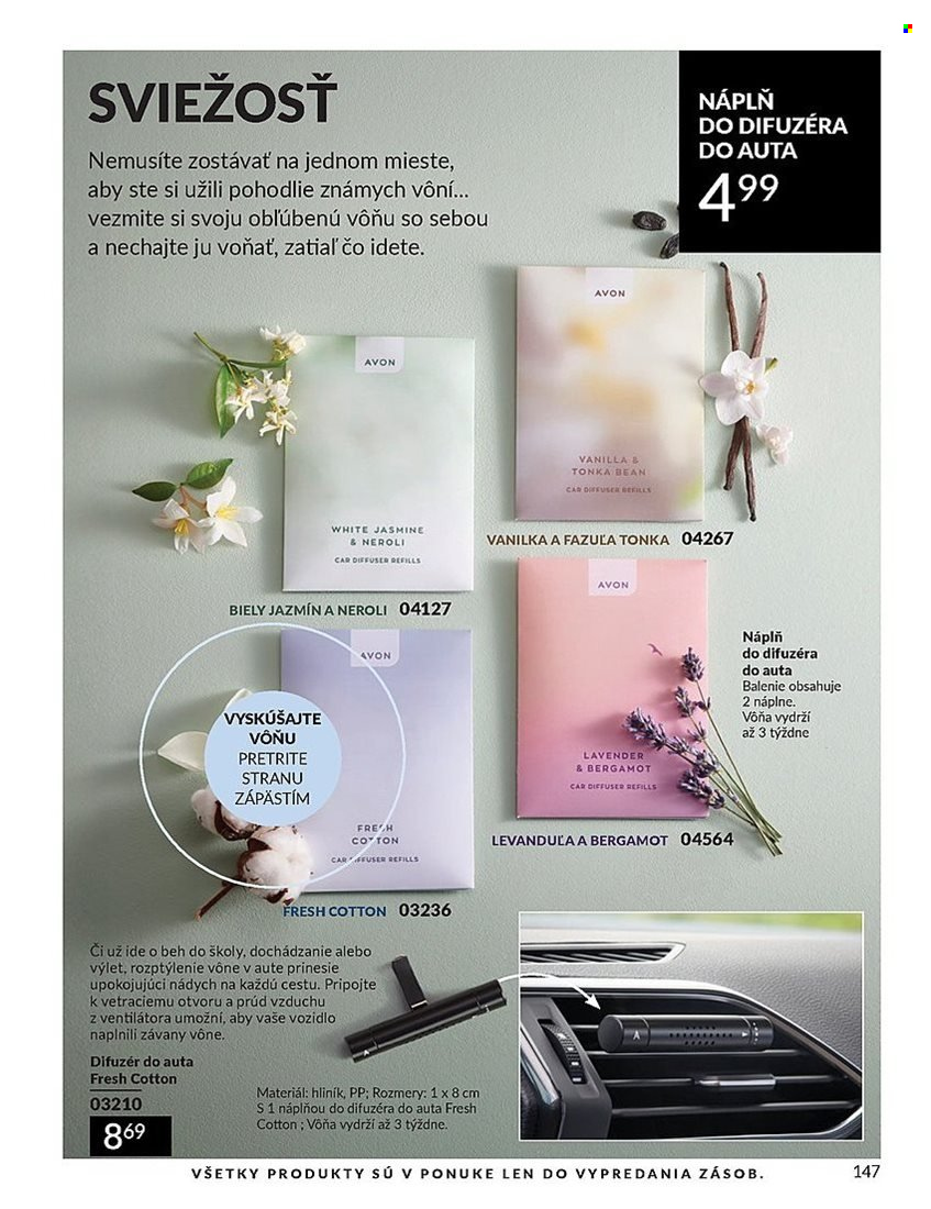 Leták Avon - 1.5.2025 - 31.5.2025. Strana 147