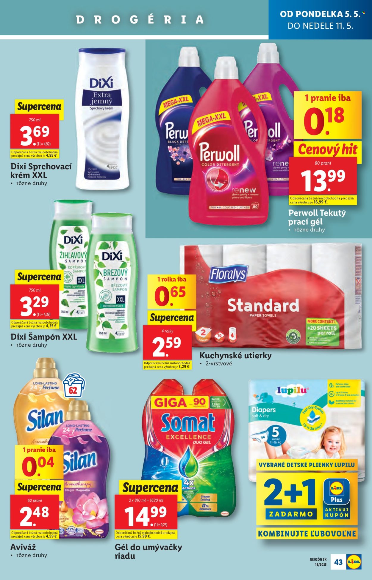 Leták Lidl - 5.5.2025 - 11.5.2025. Strana 45
