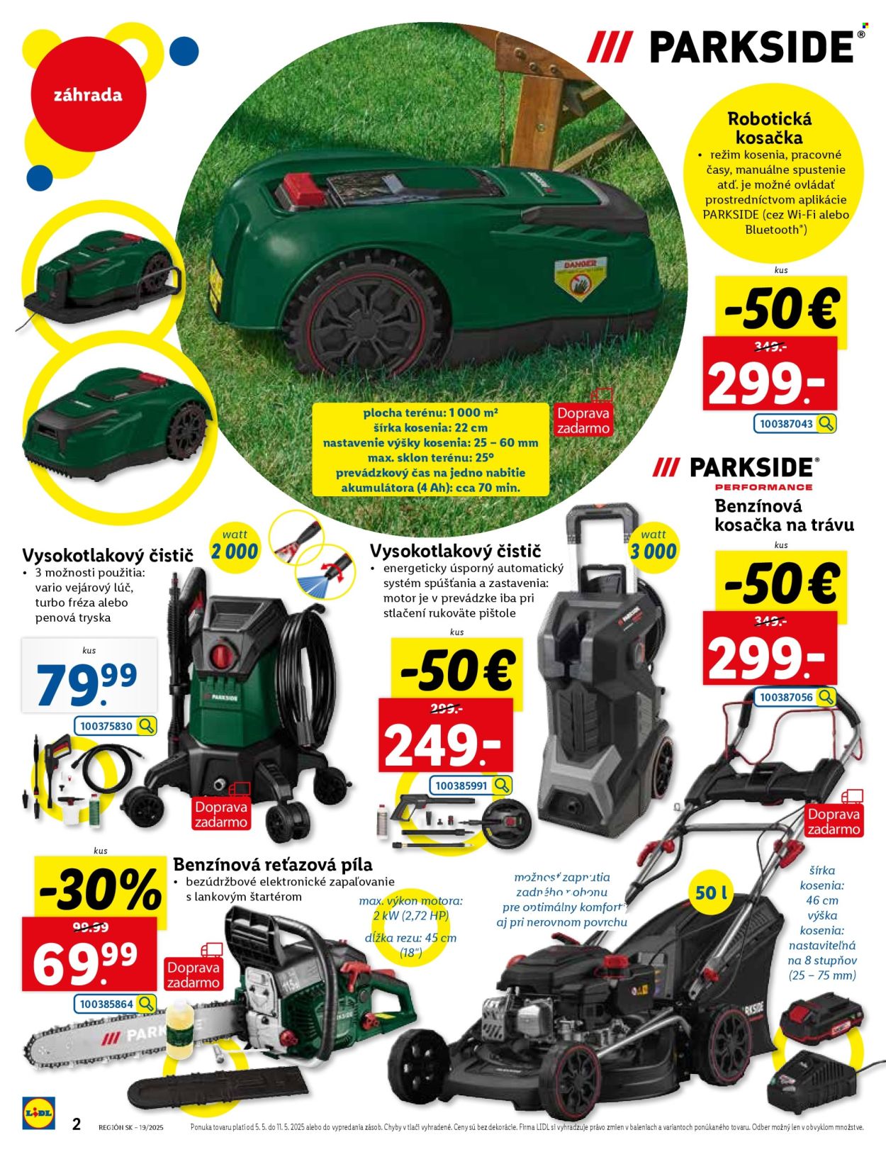 Leták Lidl - 5.5.2025 - 11.5.2025. Strana 2