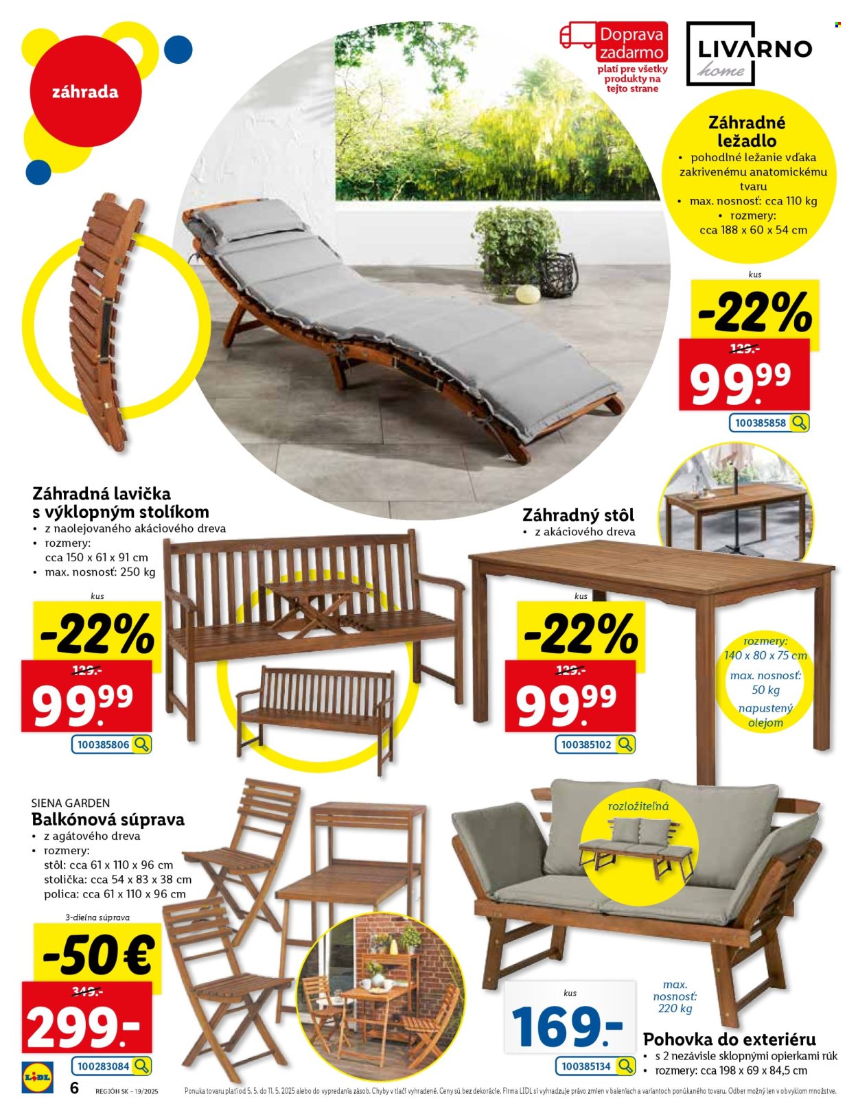 Leták Lidl - 5.5.2025 - 11.5.2025. Strana 6