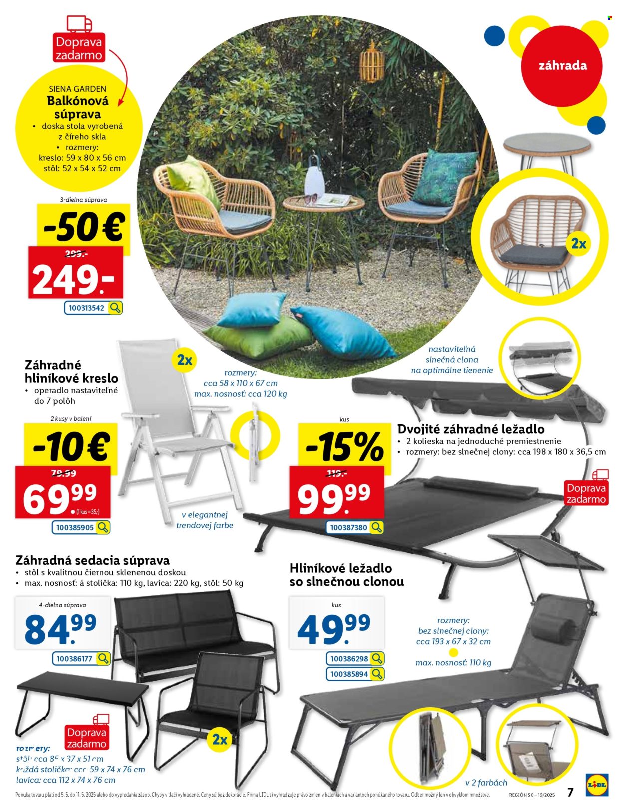 Leták Lidl - 5.5.2025 - 11.5.2025. Strana 7