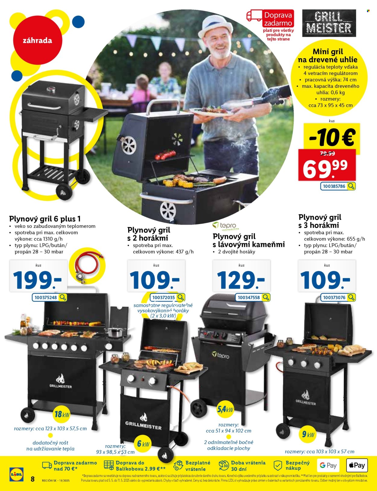 Leták Lidl - 5.5.2025 - 11.5.2025. Strana 8