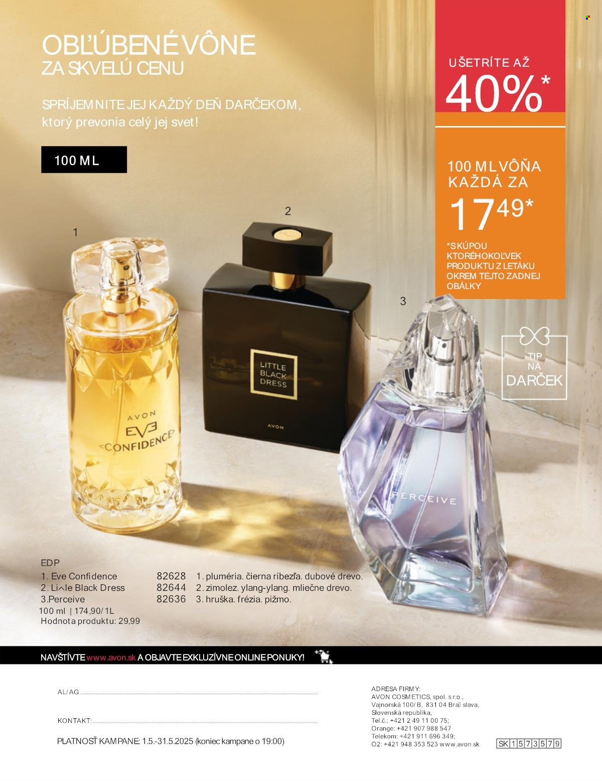 Leták Avon - 1.5.2025 - 31.5.2025. Strana 16