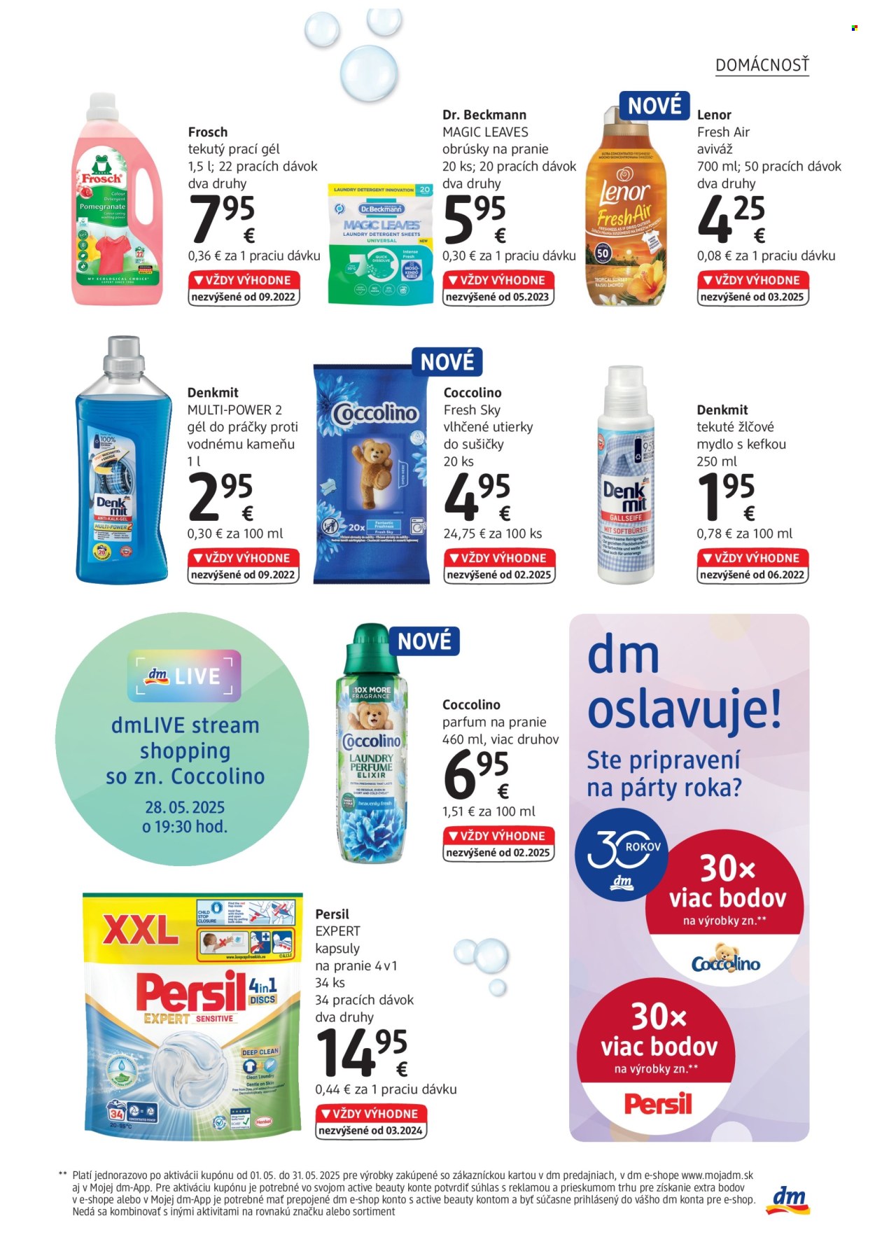 Leták dm drogerie - 1.5.2025 - 31.5.2025. Strana 29