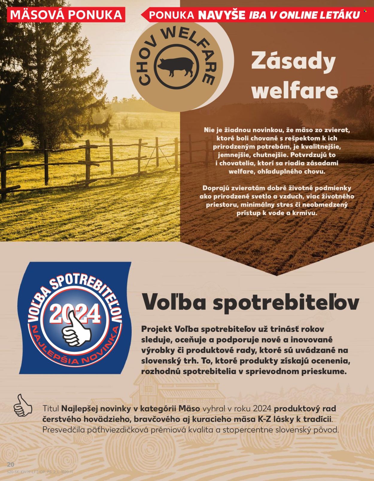 Leták Kaufland - 7.5.2025 - 14.5.2025. Strana 20