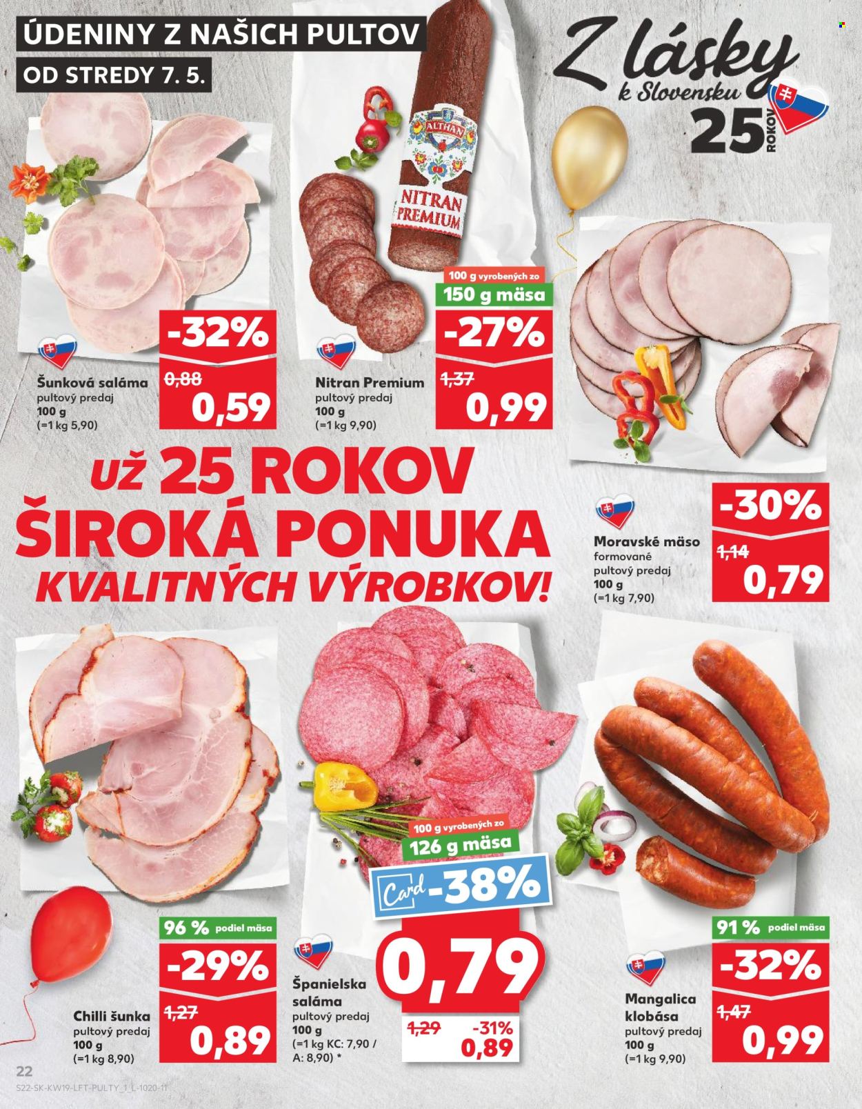 Leták Kaufland - 7.5.2025 - 14.5.2025. Strana 22