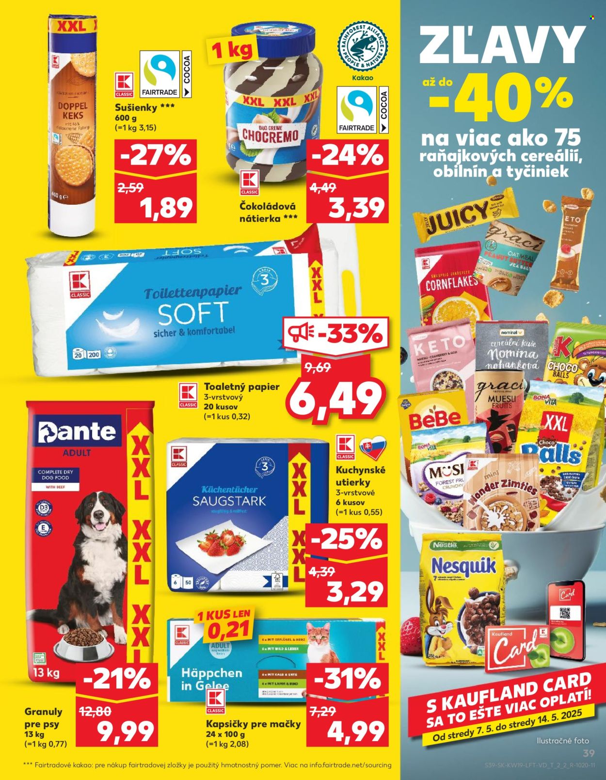 Leták Kaufland - 7.5.2025 - 14.5.2025. Strana 39
