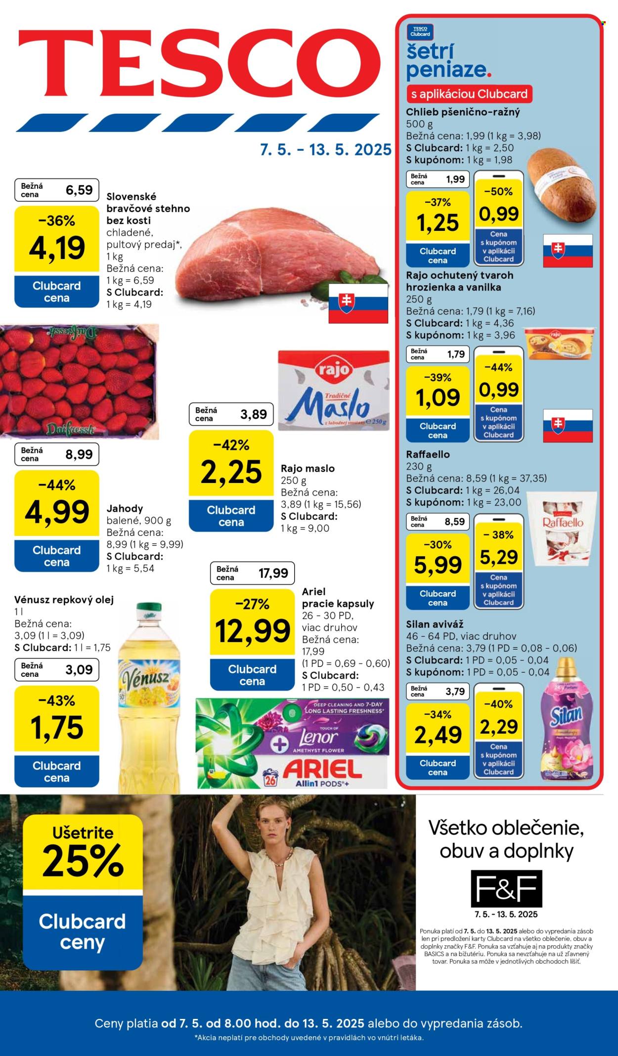 Leták TESCO - 7.5.2025 - 13.5.2025. Strana 1