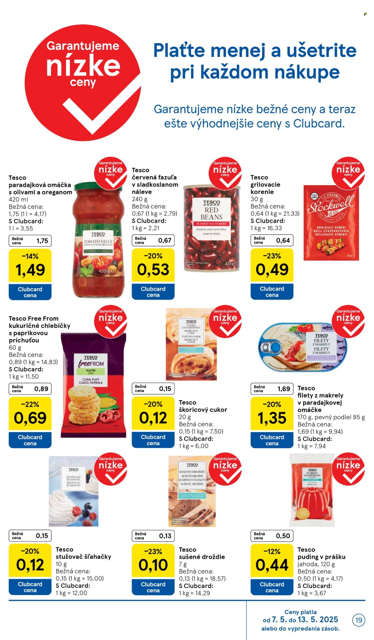 Leták TESCO - 7.5.2025 - 13.5.2025. Strana 19