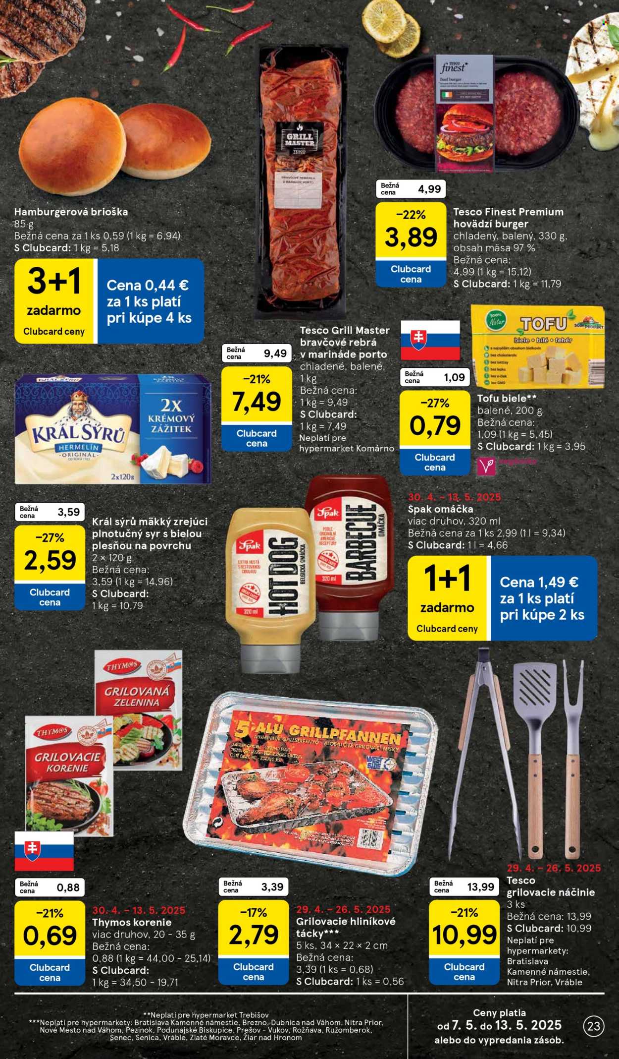 Leták TESCO - 7.5.2025 - 13.5.2025. Strana 23