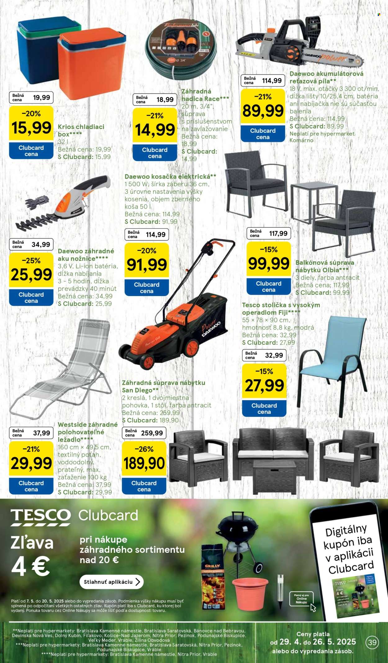 Leták TESCO - 7.5.2025 - 13.5.2025. Strana 39
