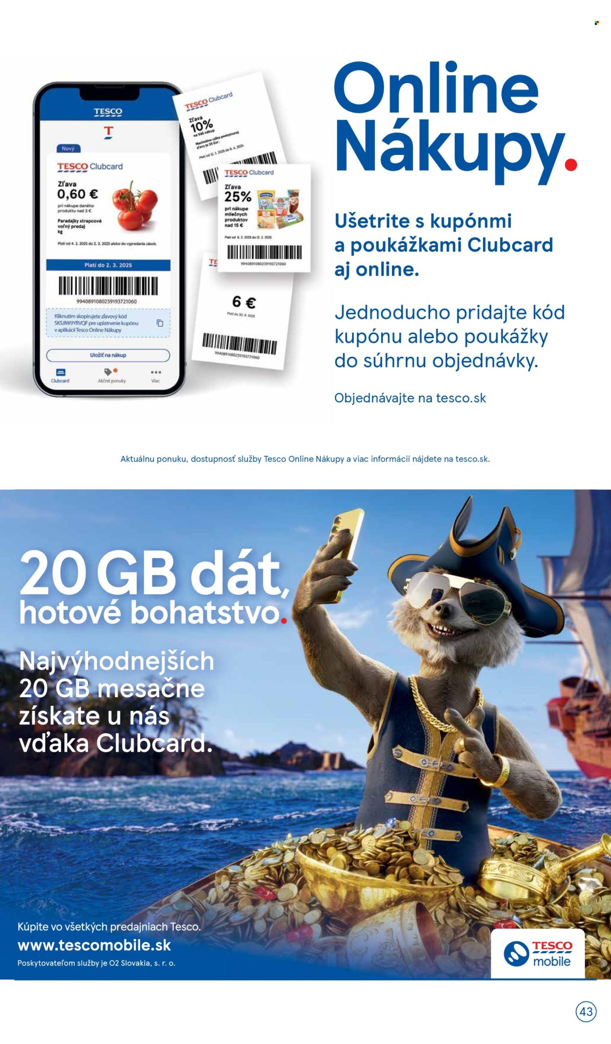 Leták TESCO - 7.5.2025 - 13.5.2025. Strana 43