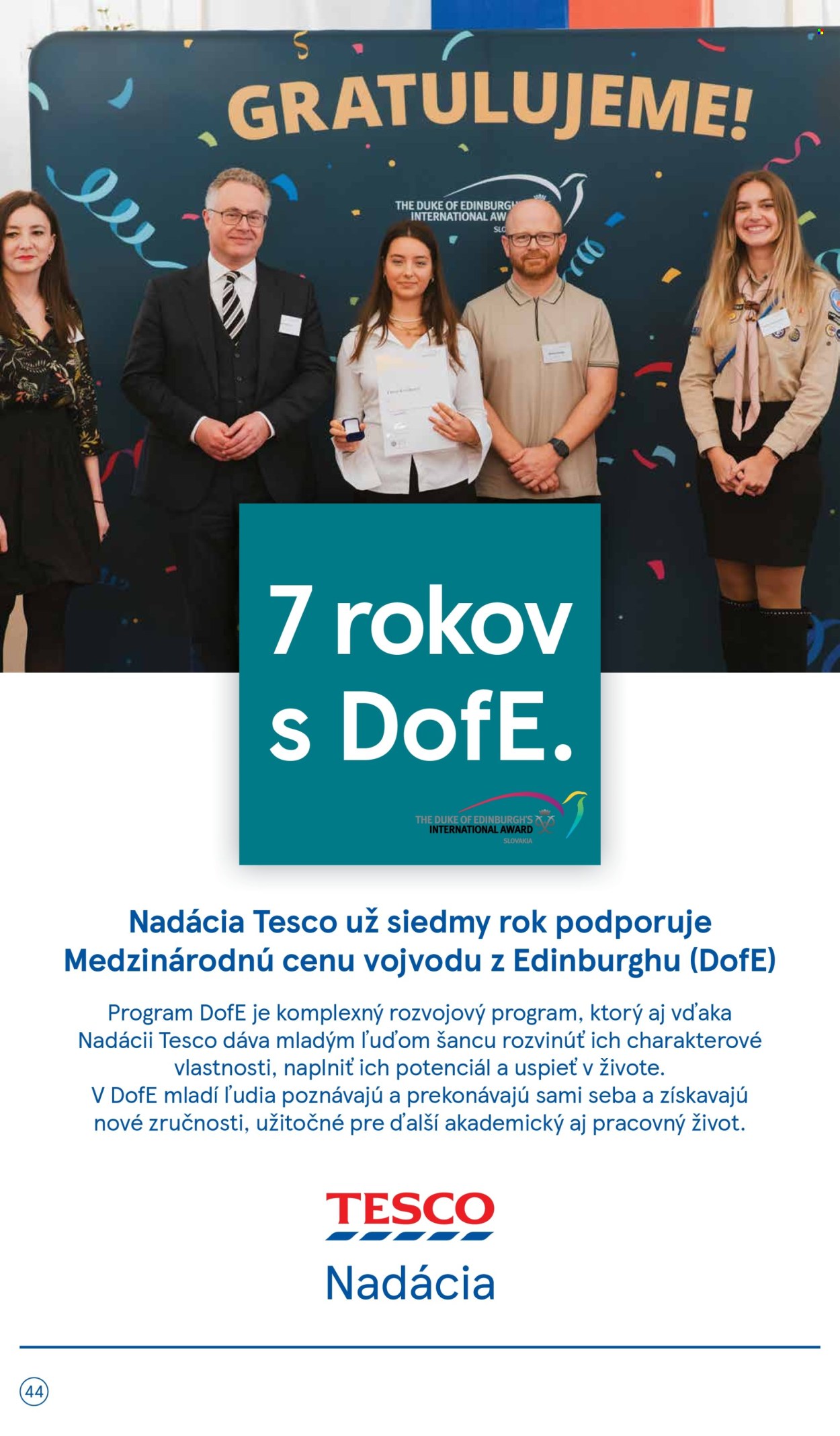 Leták TESCO - 7.5.2025 - 13.5.2025. Strana 44