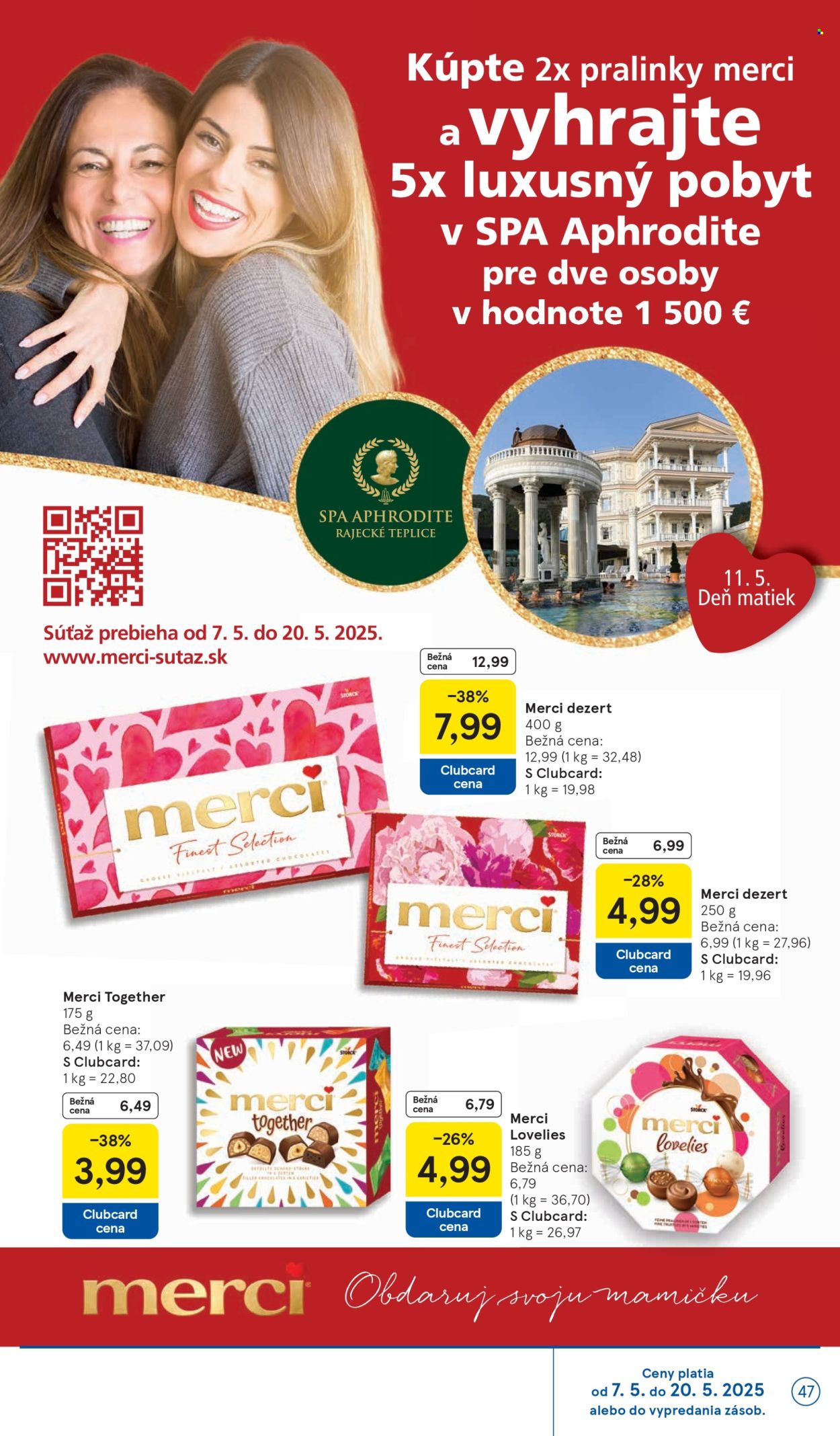 Leták TESCO - 7.5.2025 - 13.5.2025. Strana 47