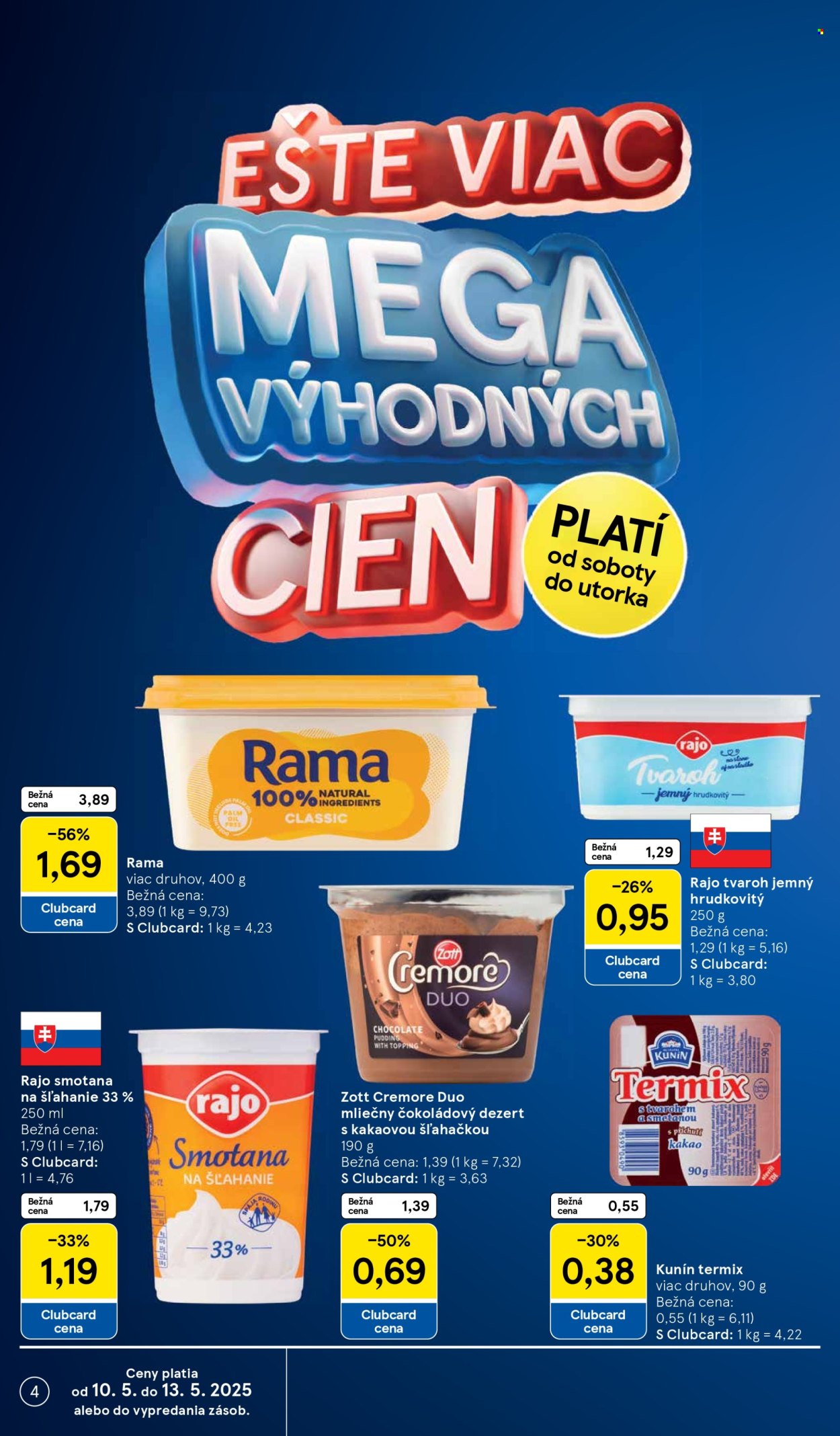 Leták TESCO supermarket - 7.5.2025 - 13.5.2025. Strana 4