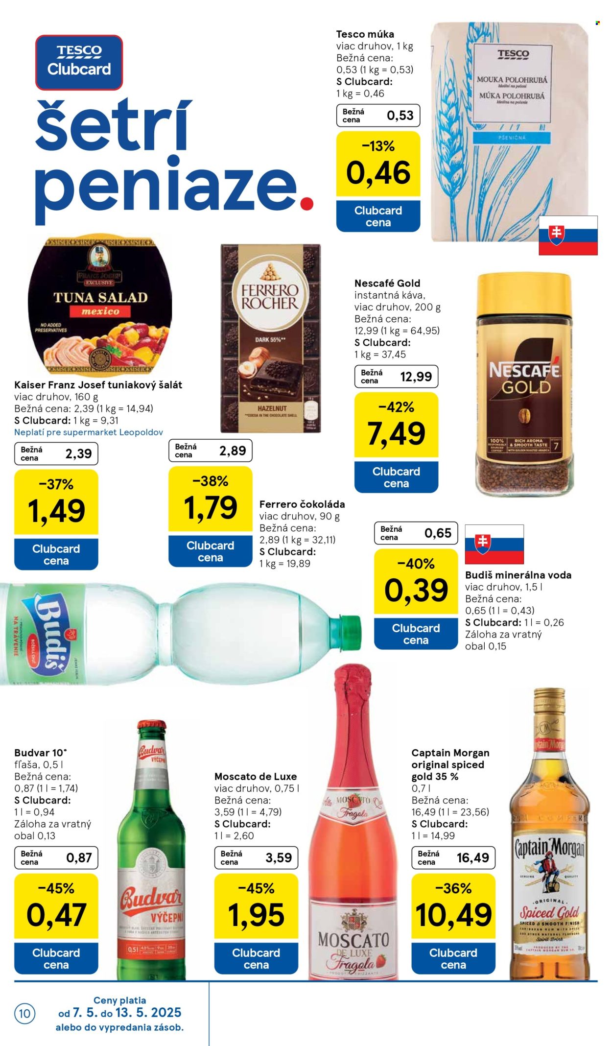 Leták TESCO supermarket - 7.5.2025 - 13.5.2025. Strana 10