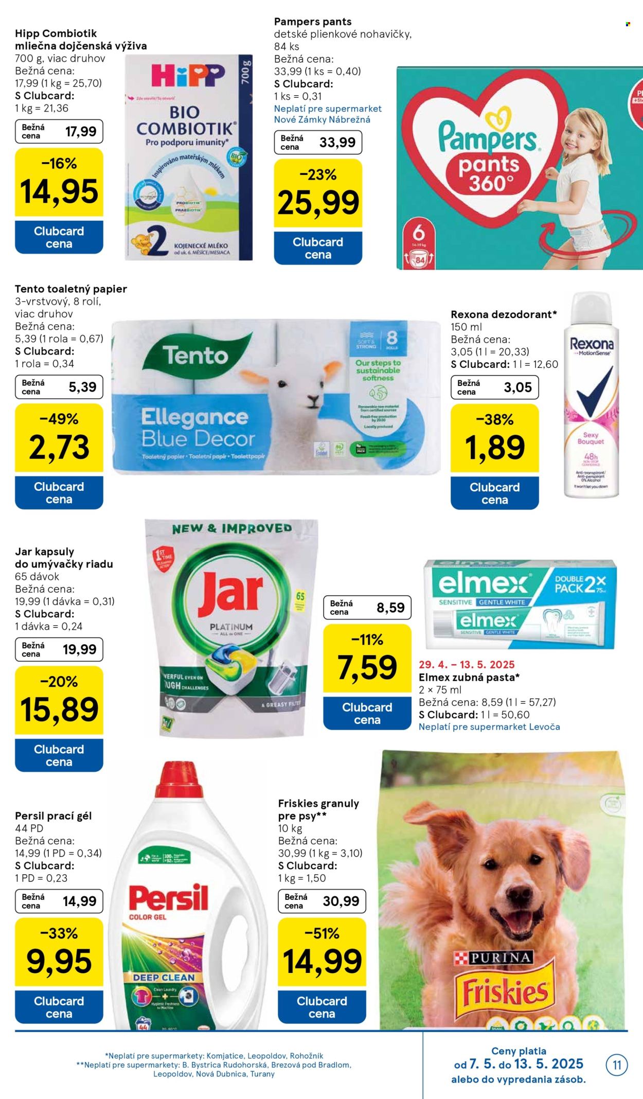 Leták TESCO supermarket - 7.5.2025 - 13.5.2025. Strana 11