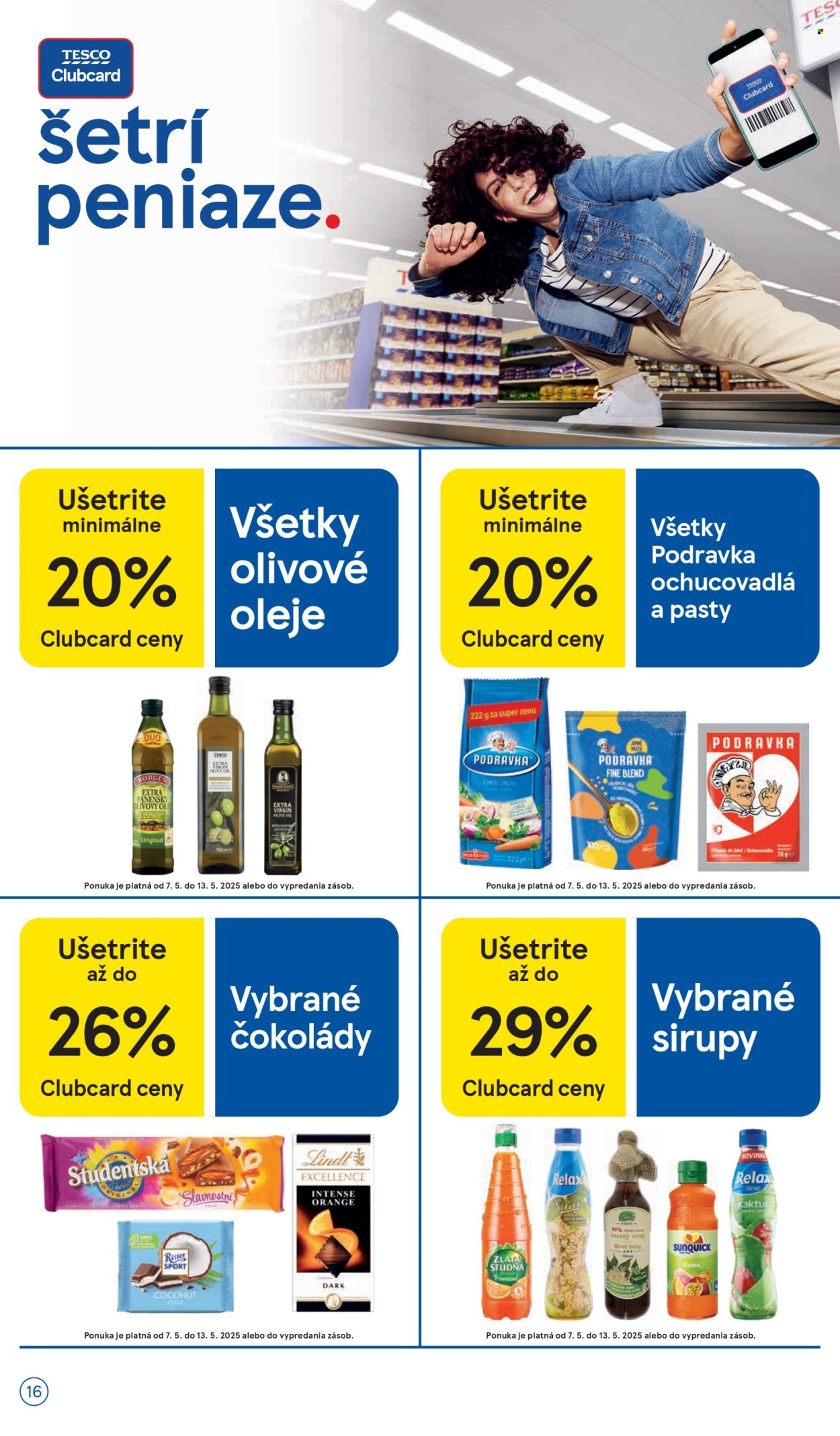 Leták TESCO supermarket - 7.5.2025 - 13.5.2025. Strana 16