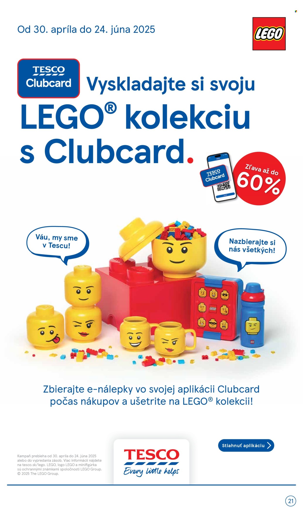 Leták TESCO supermarket - 7.5.2025 - 13.5.2025. Strana 21