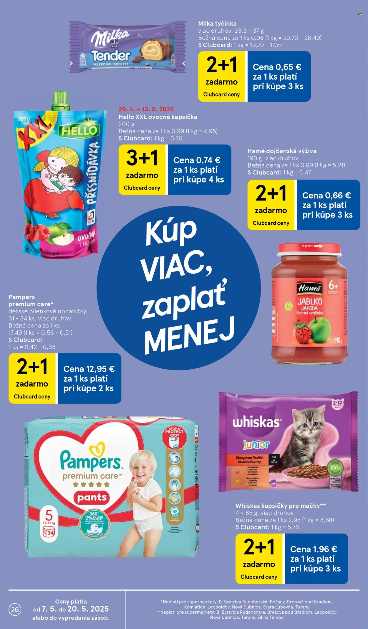Leták TESCO supermarket - 7.5.2025 - 13.5.2025. Strana 26