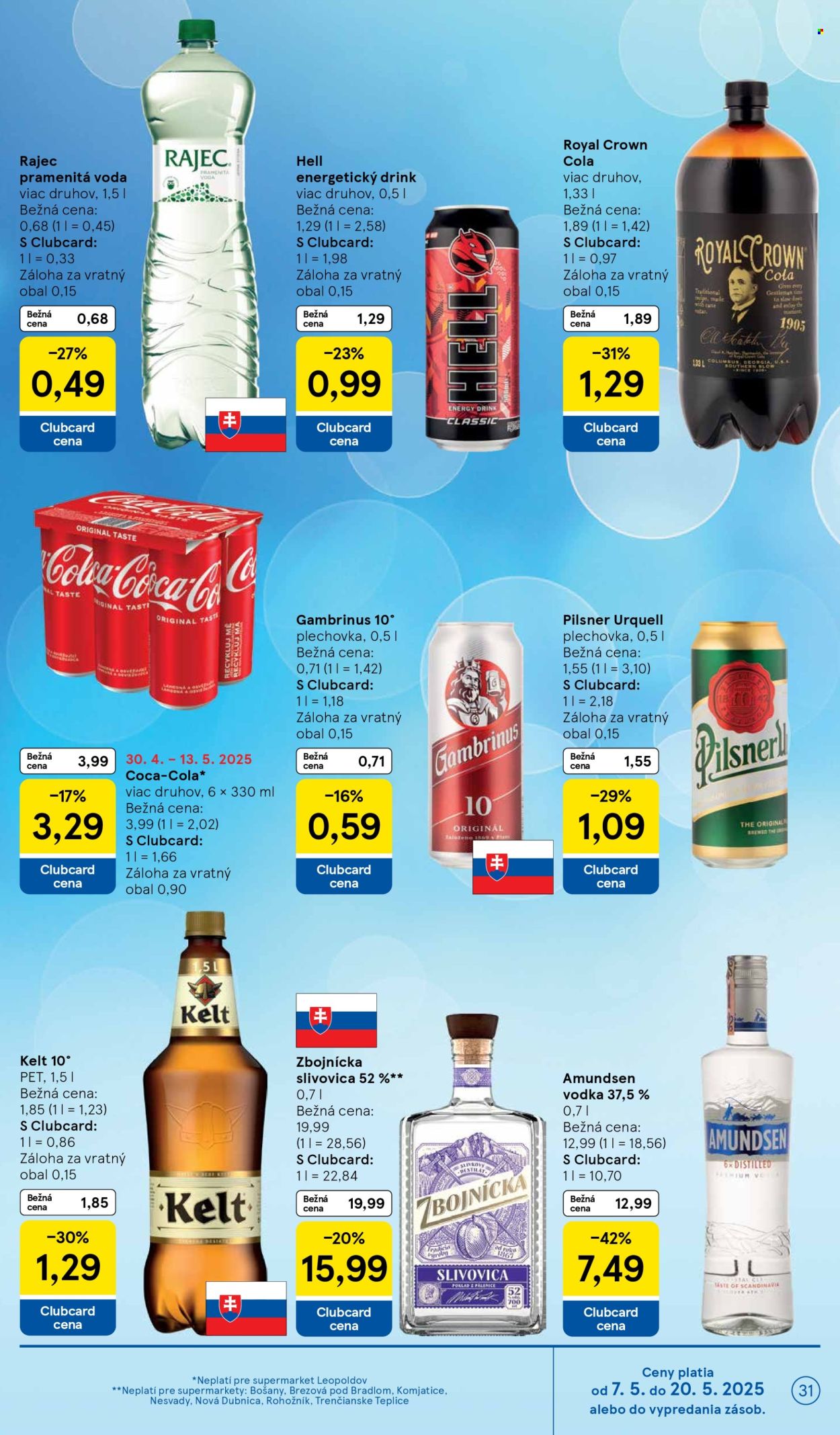 Leták TESCO supermarket - 7.5.2025 - 13.5.2025. Strana 31