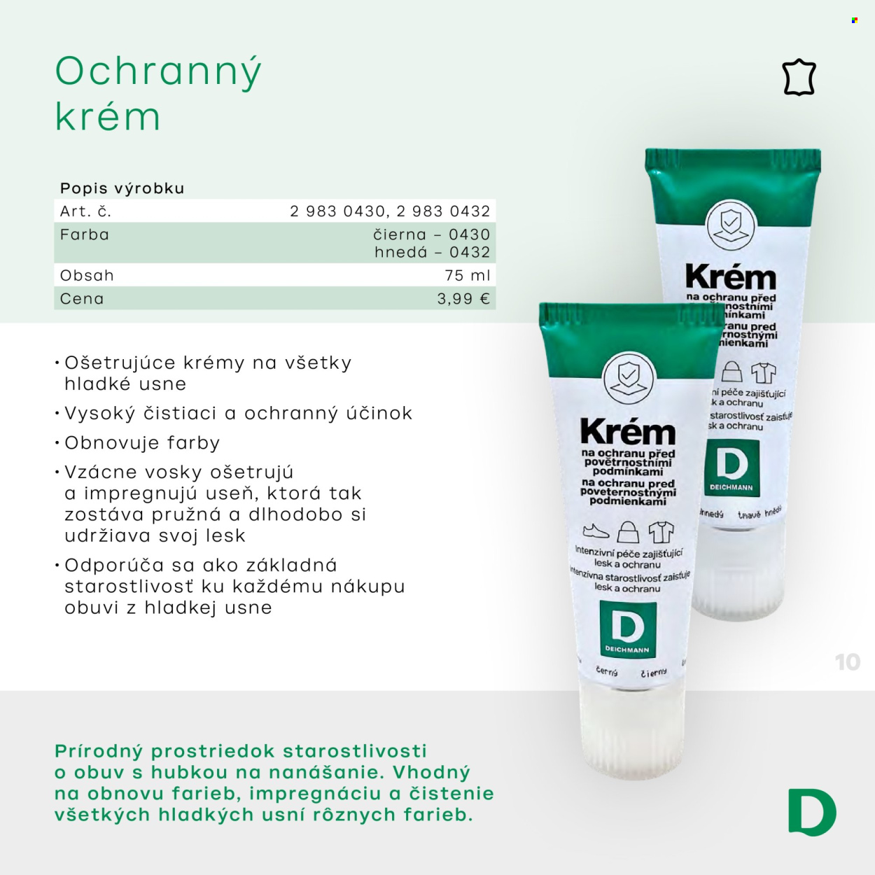 Leták Deichmann. Strana 10