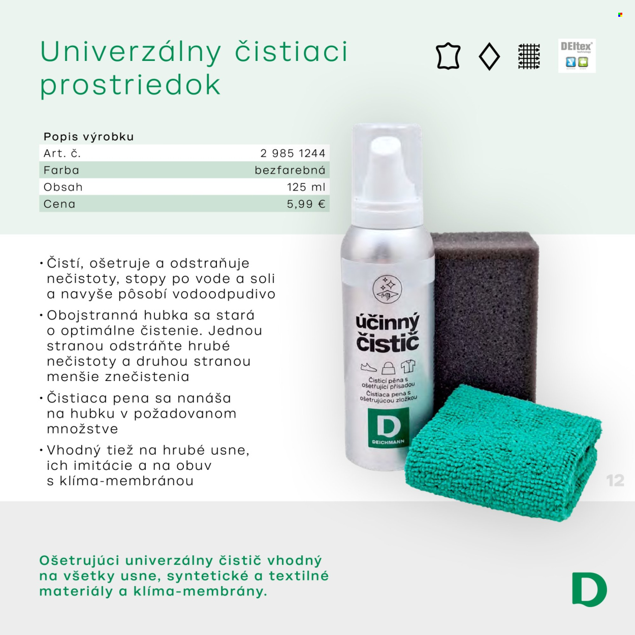 Leták Deichmann. Strana 12
