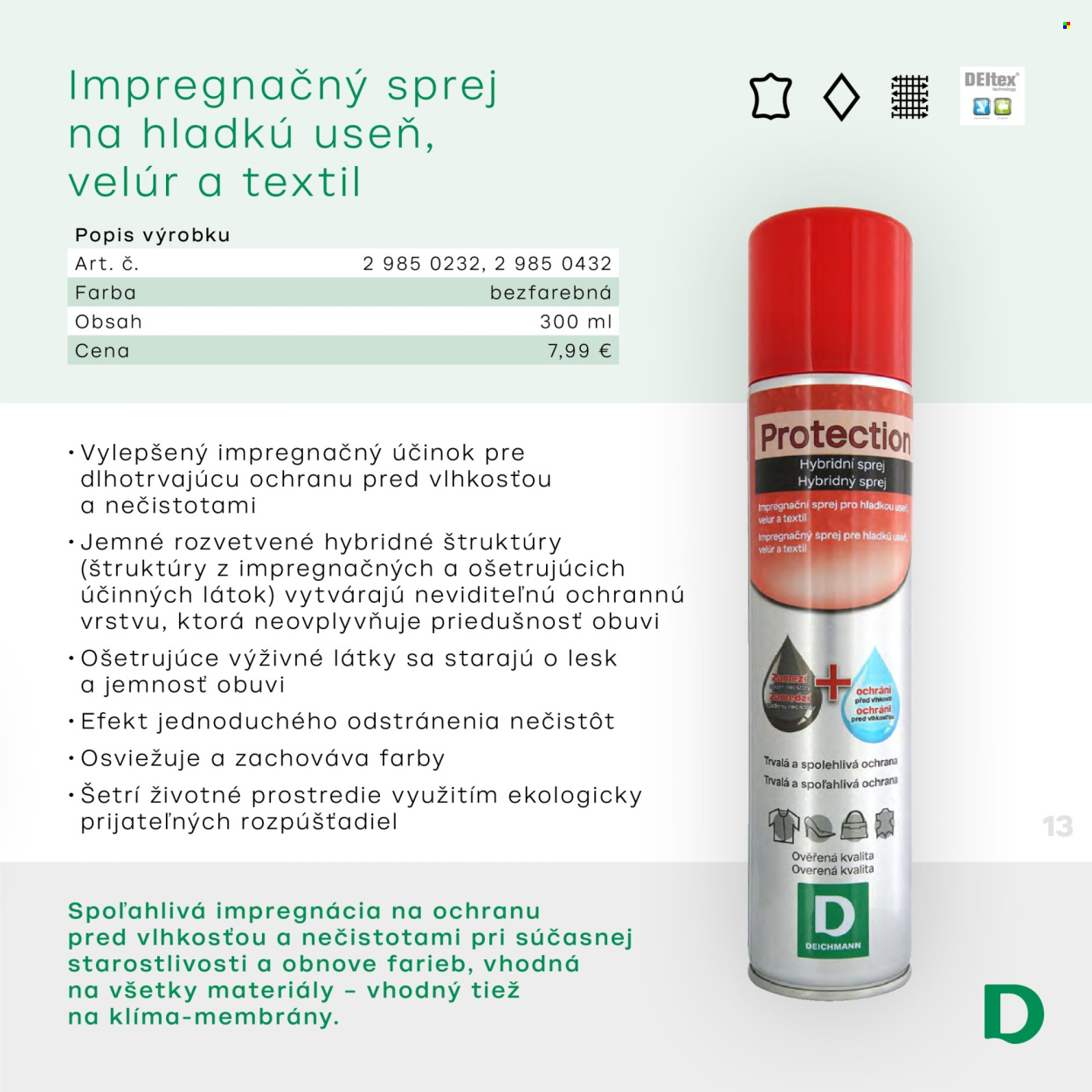 Leták Deichmann. Strana 13