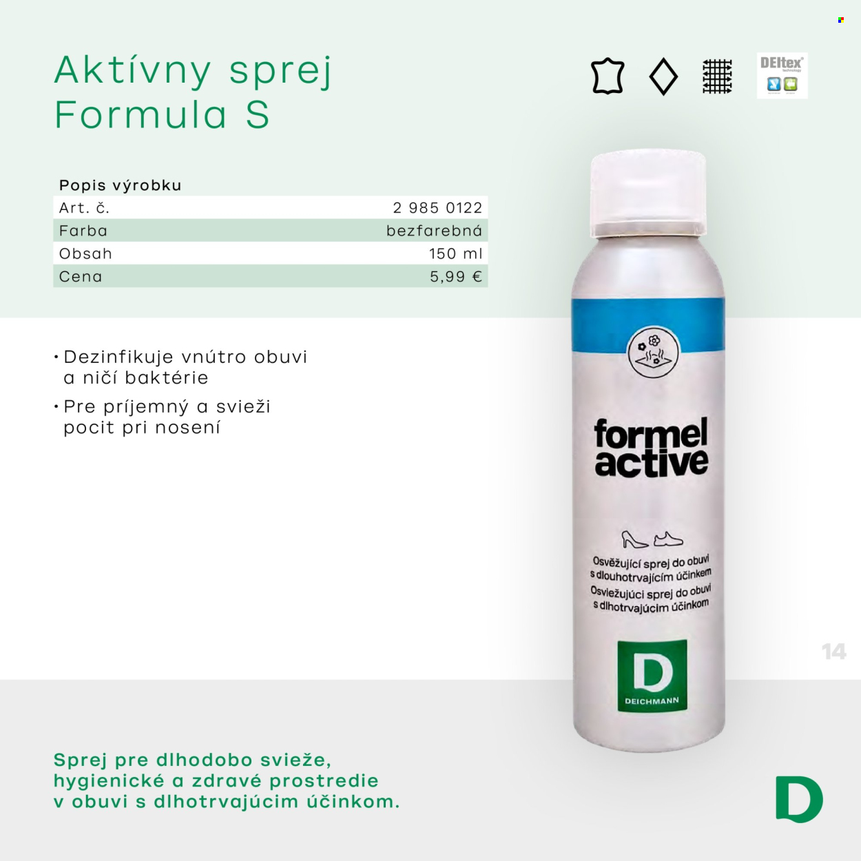 Leták Deichmann. Strana 14