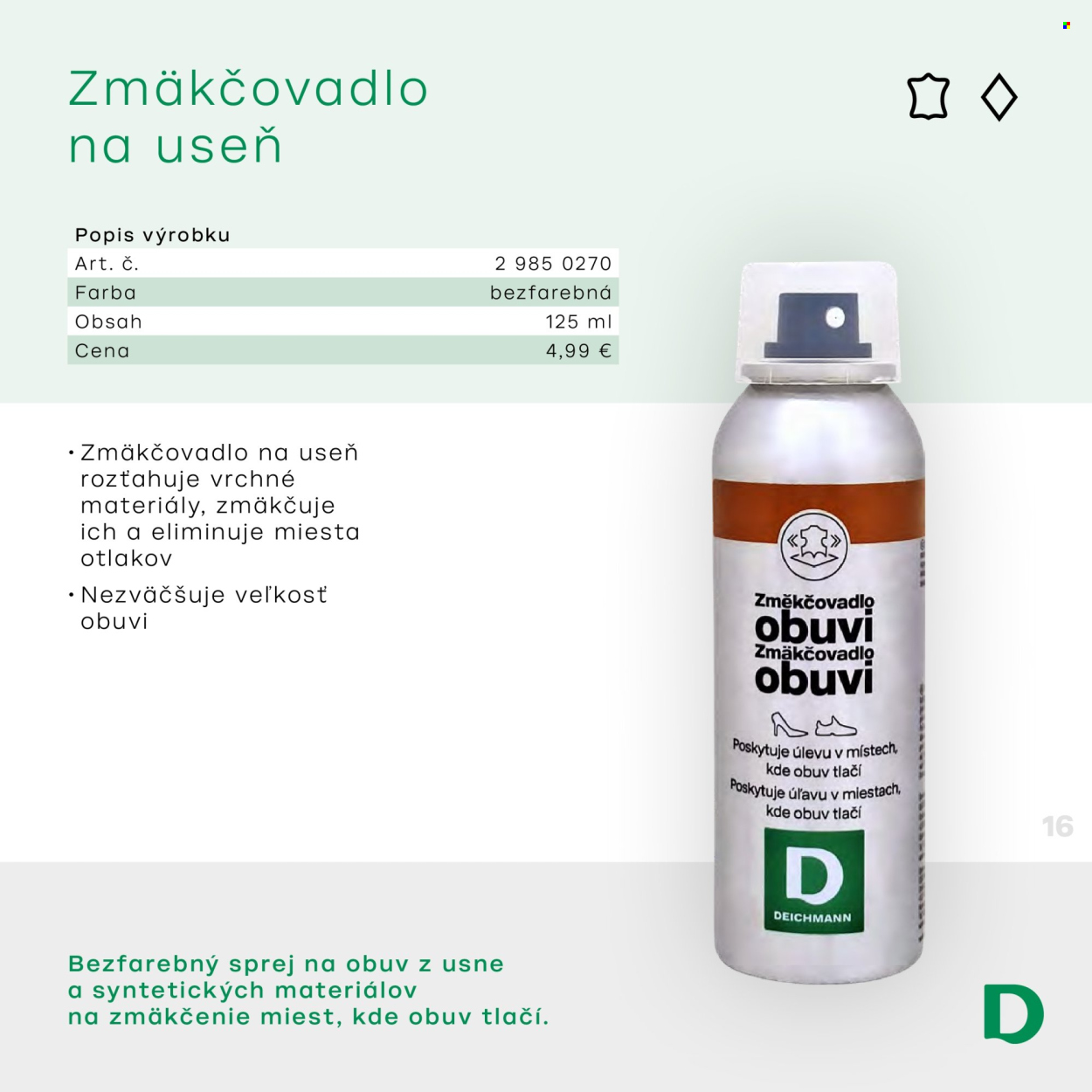 Leták Deichmann. Strana 16