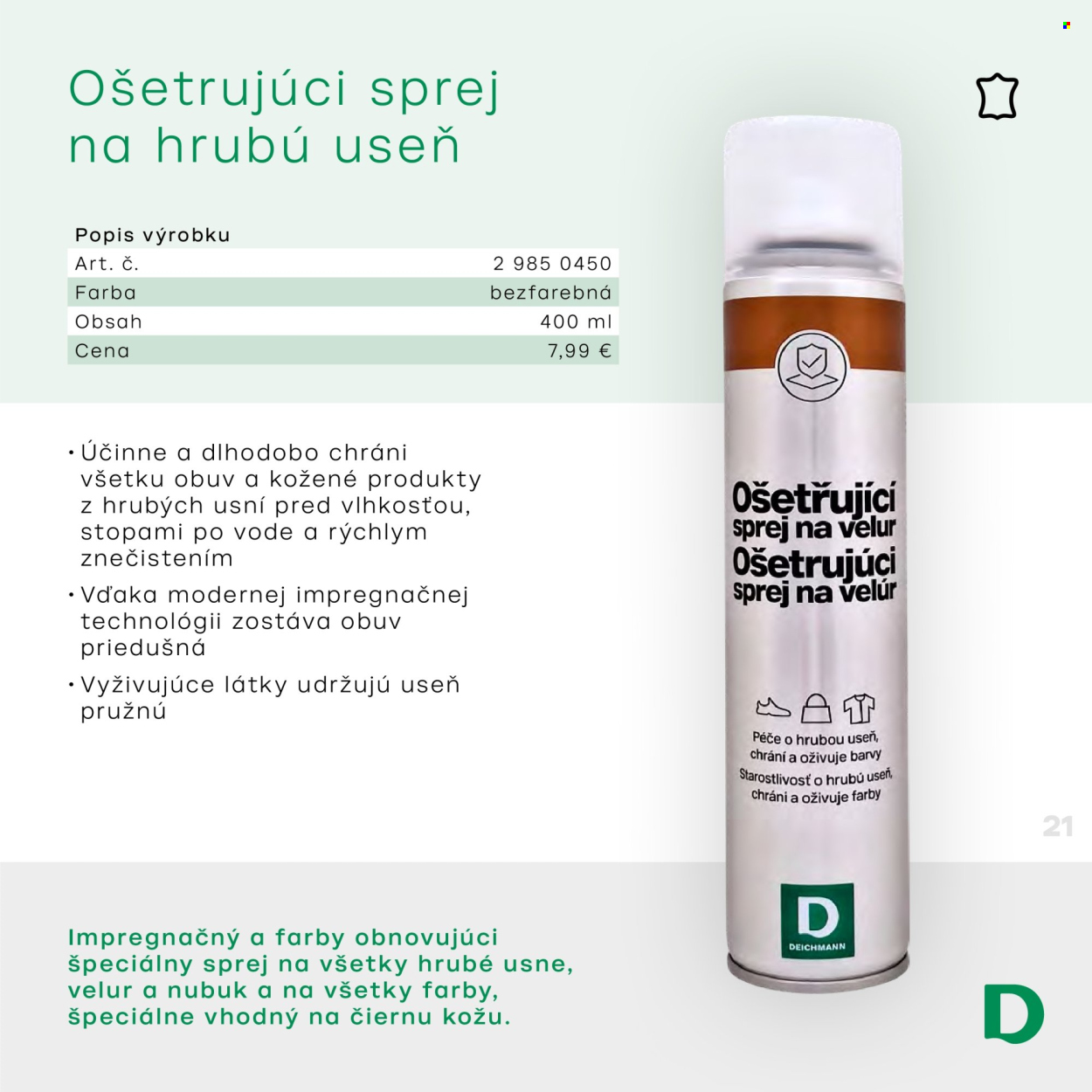 Leták Deichmann. Strana 21