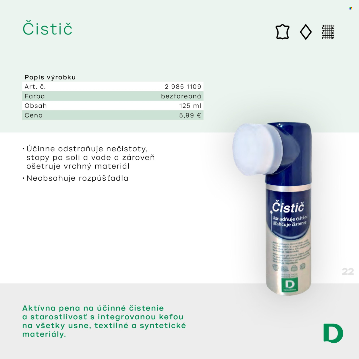 Leták Deichmann. Strana 22